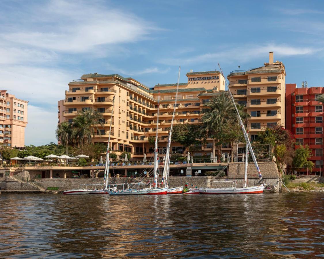 Steigenberger Nile Palace Luxor - Convention Center Exterior foto The Nile Plaza